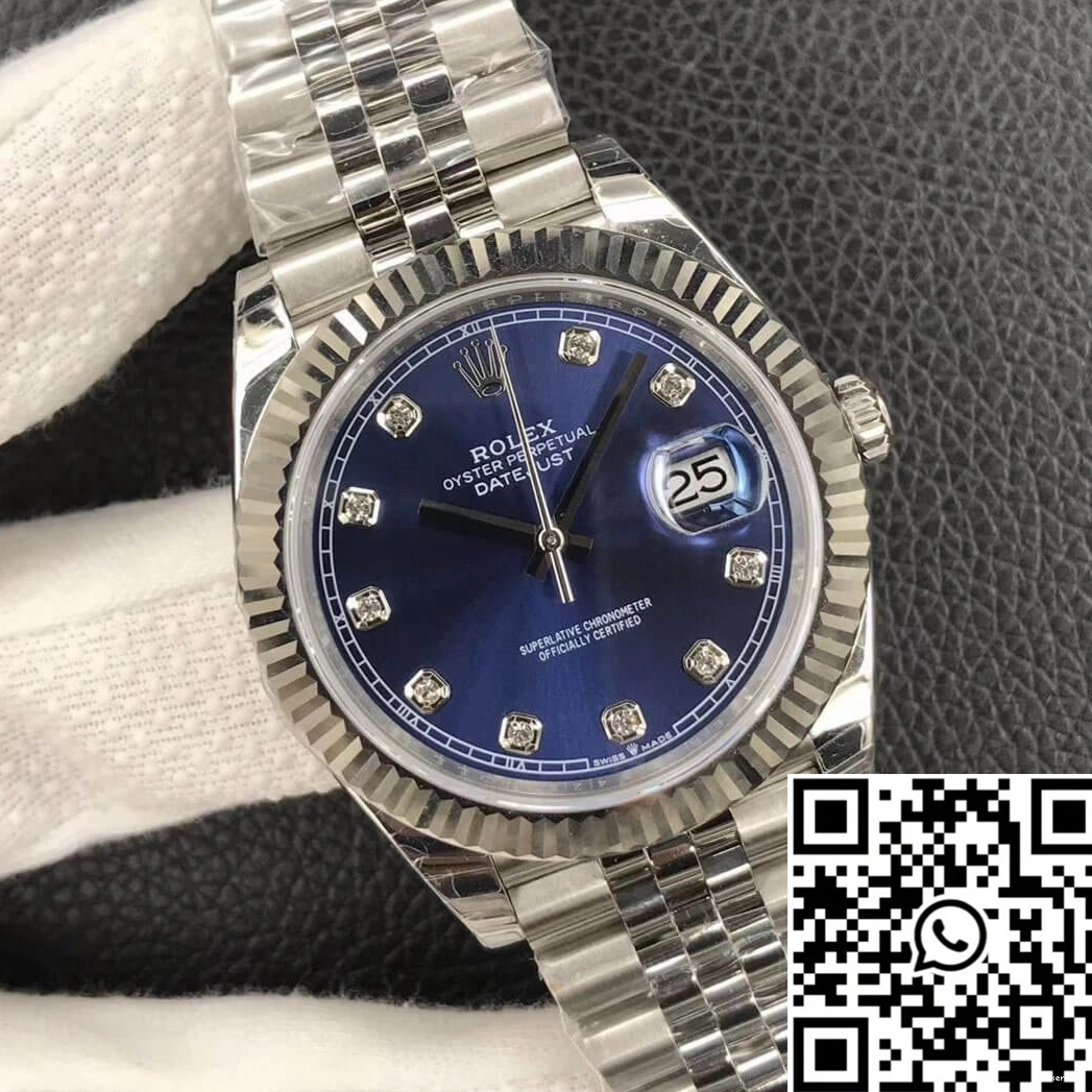 Rolex Factory Datejust Gold White M126234-0037 18ct EW 0427